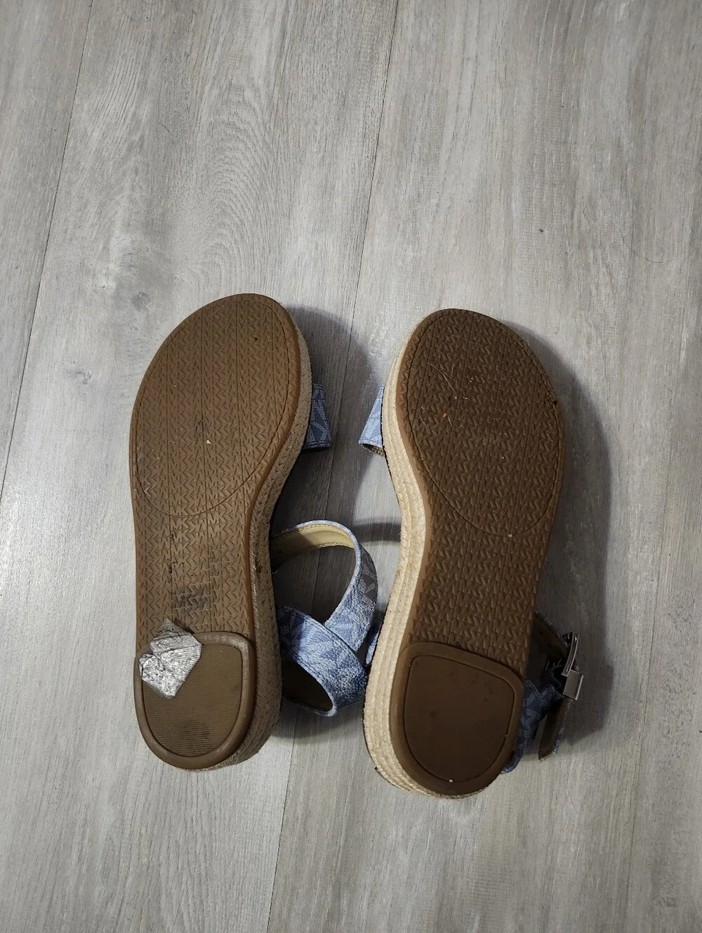 Michael Kors Richie Espadrille Platform Wedge Sandals